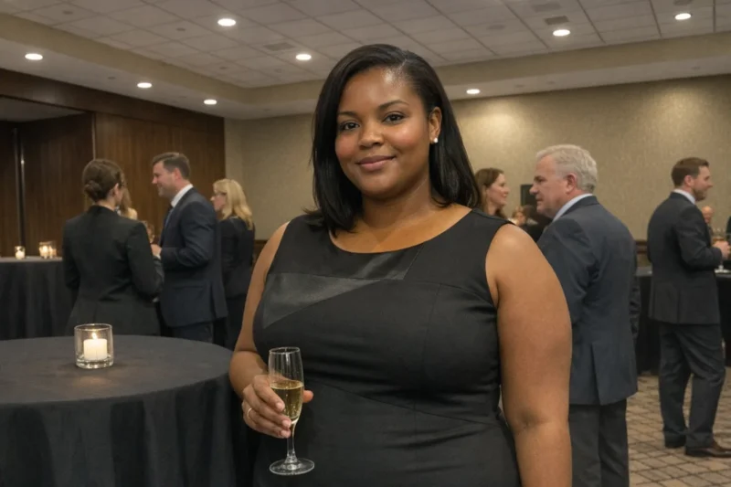AITA FOR WEARING A SLEEK BLACK DRESS TO THE OFFICE PARTY—EVEN THOUGH MY MANAGER SAID “WE NEED TO KEEP IT MODEST THIS YEAR”?