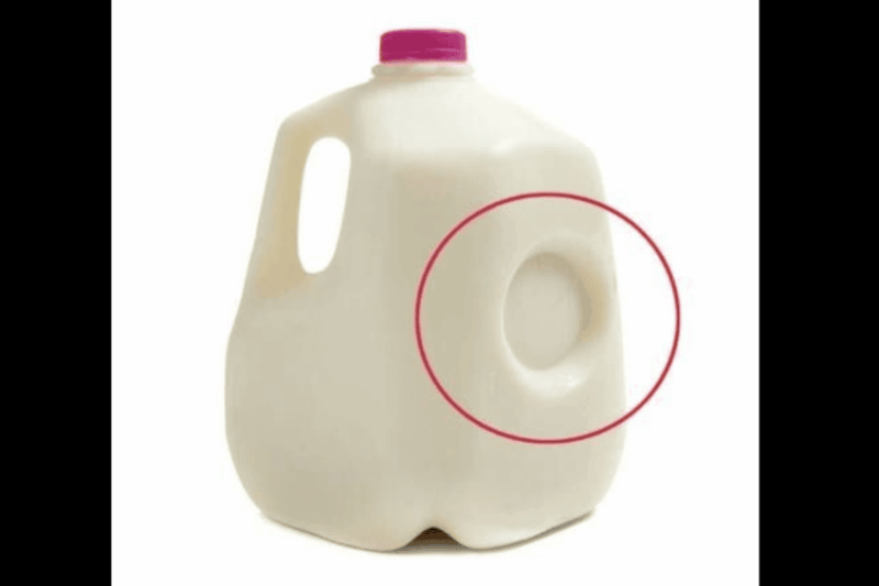 The Clever Secret of Your Milk Jug’s Tiny Dent — And Its Surprising Importance