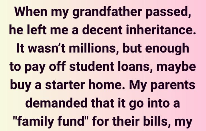 No-Contact: I Chose My Inheritance Over My Parents and Unlocked My Grandfather’s Preemptive Strike.
