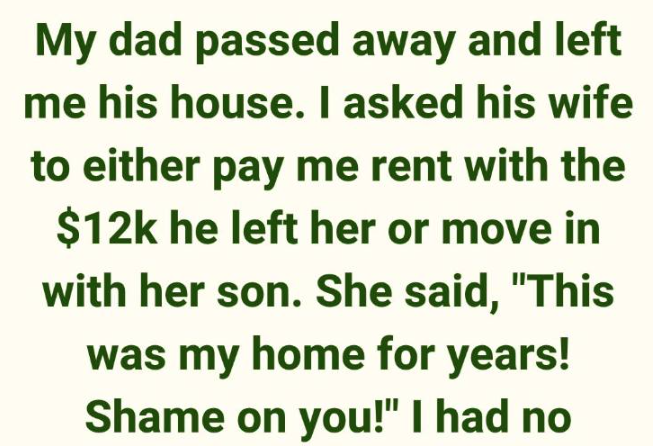 Evicting My Stepmother: The Inheritance Battle for My Father’s Home