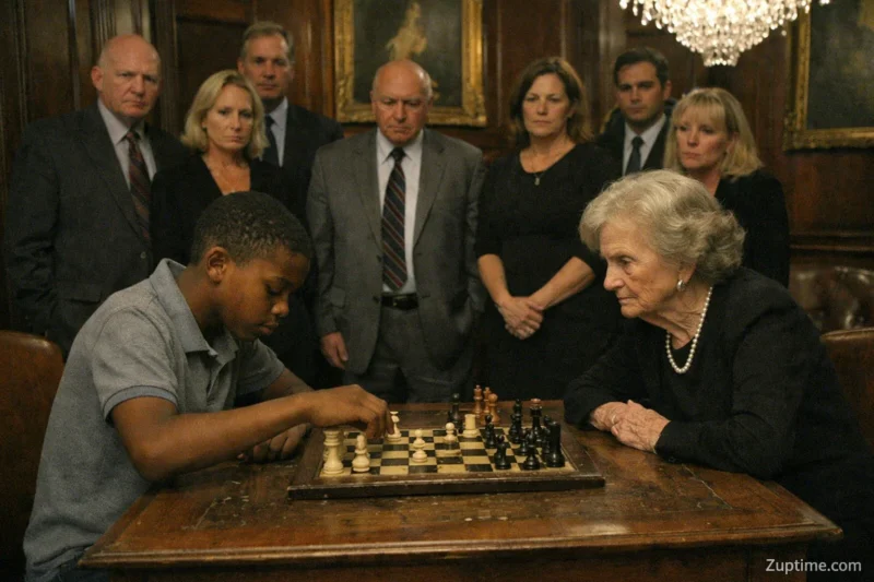 Millionaire Mockingly Invites His Maid’s Son to Play Chess — Seconds Later, the “Joke” Turns Into a Shocking Revelation