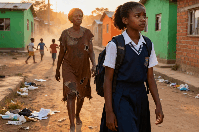 THE DAY I FOUND OUT THAT THE MAD WOMAN FOLLOWING ME AFTER SCHOOL IS MY MOTHER